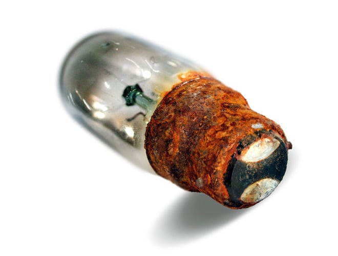 Corroded Light Bulb